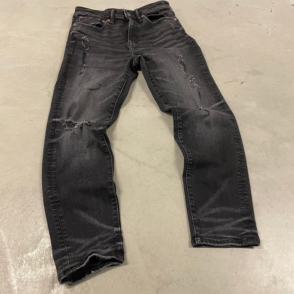y2k American Eagle ripped skinny jeans 26x28
